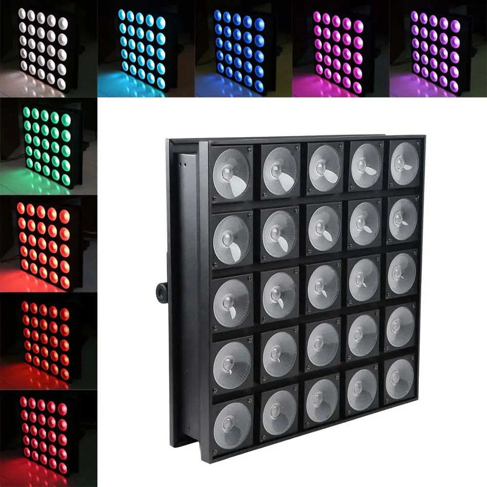 25x30 Вт RGB сценическая стирка стробоскоп пятно света Блиндер полноцветный