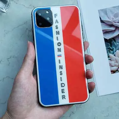 as photo Новое поступление iphone11 Чехол для мобильного телефона из закаленного стекла для iphone11R мраморный английский Iphone11MAX - Color: as photo