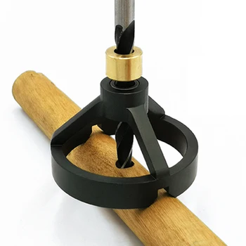 

Positioner Straight Angle Guide Doweling Jig Vertical Drill Guide Fixtures Pocket Hole Jig for Carpentry Hole Puncher Tools