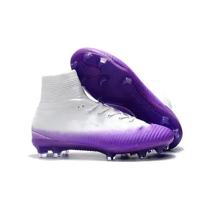 purple football cleats