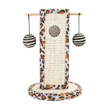 

1pc Cat Toy Funny Cat Climbing Frame Cat Scratching Board Standing Scratching Board Sisal Hemp Cat Scratching Board