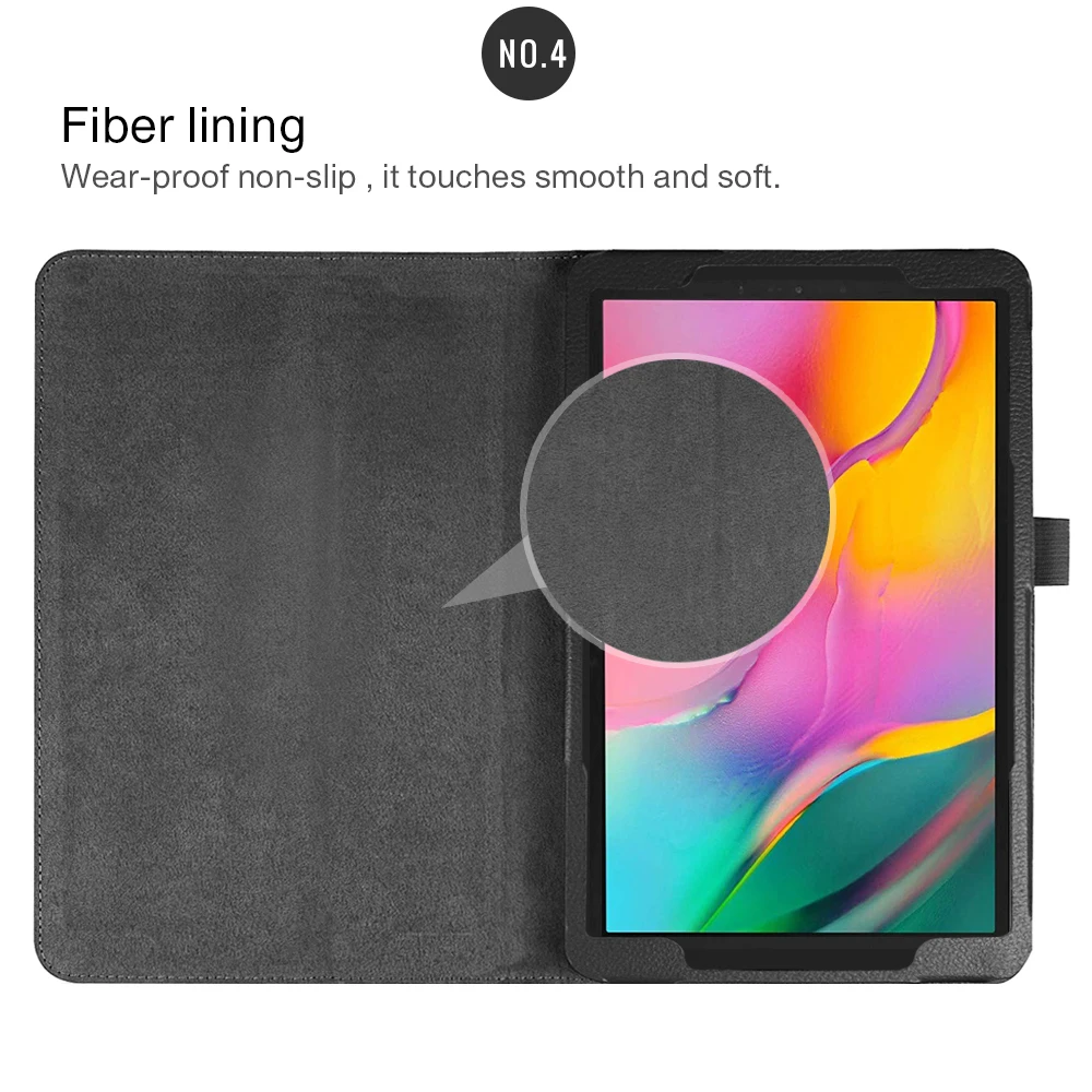 Чехол для Samsung Galaxy Tab A 10 1 2019 T510 T515 из искусственной кожи PU с подставкой SM дюймов