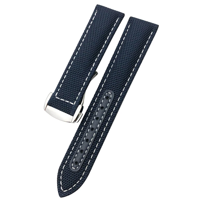 19mm 20mm Nylon Canvas Watch Strap For 