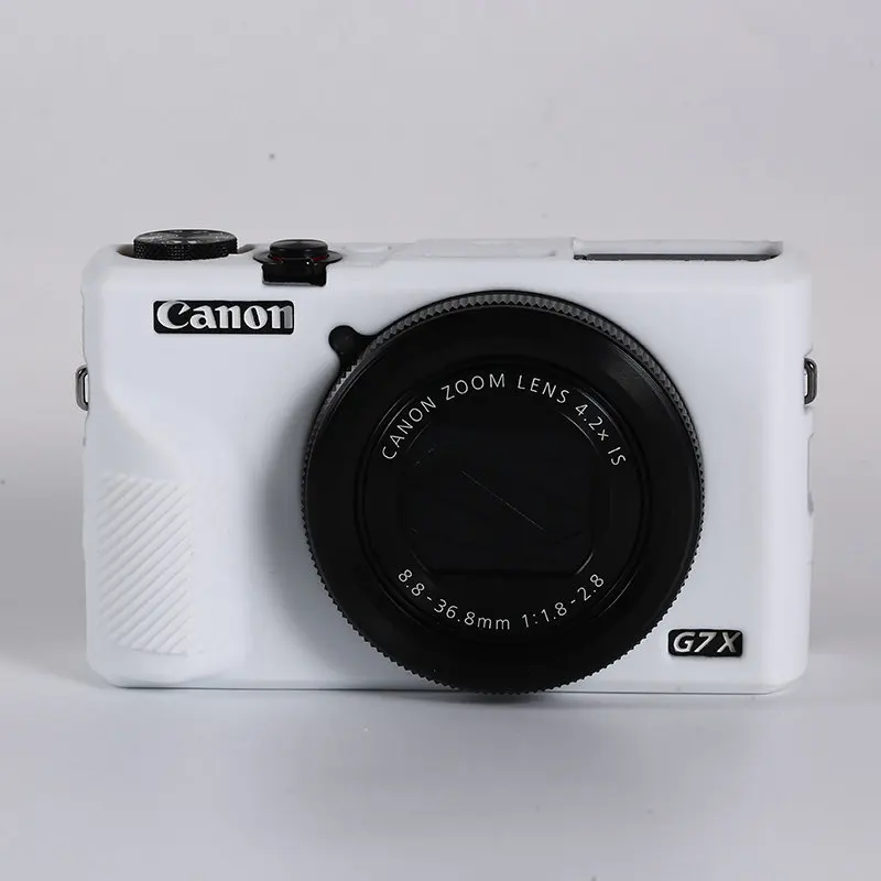 Silicone dslr câmera caso do corpo capa