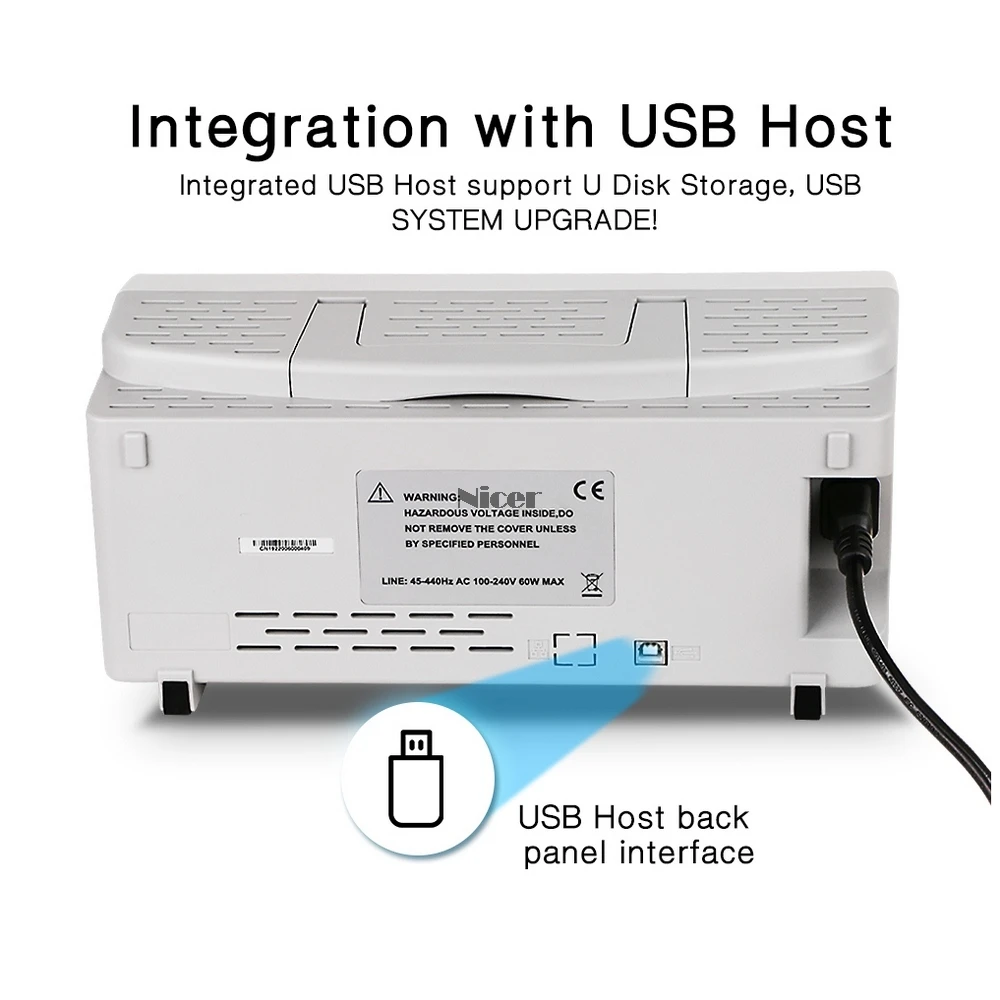 Hantek HDG6082B функция генератор сигналов произвольной формы 80 МГц 2 канала 32 типа автоматическая функция измерения s