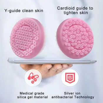 

Sonic Cleansing Brush Face Spin Brush Galvanica Cleaning For Skin SPA System Remove Rejuvenation Deep Blackhe L6W8