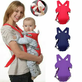 

Hot Baby Carrier Front Back Carry Babies Infant Toddler Adjustable Safety Carriers Four Position Lap Strap Soft Sling Carriers