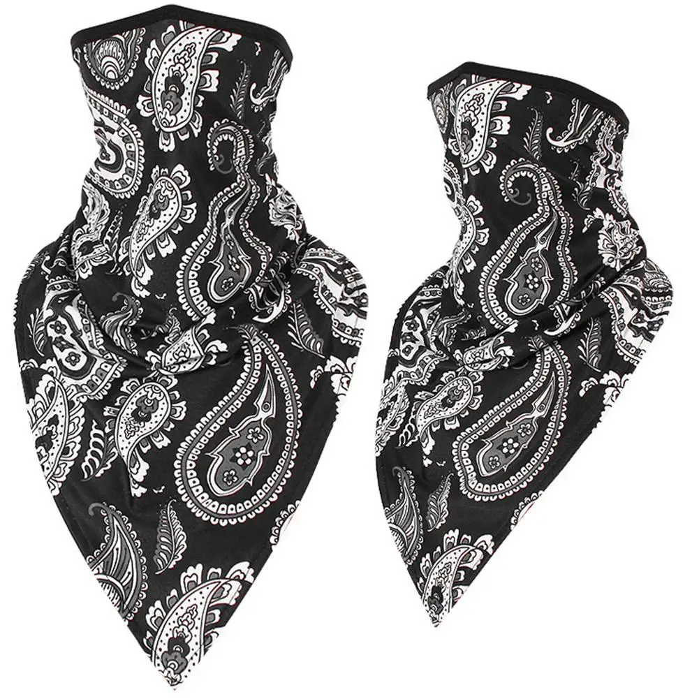 HiMISS, Солнцезащитный треугольный шарф, открытый велосипедный треугольный шарф, ледяной Шелковый увеличенный шарф для лица и шеи, маска от солнца, 9 цветов