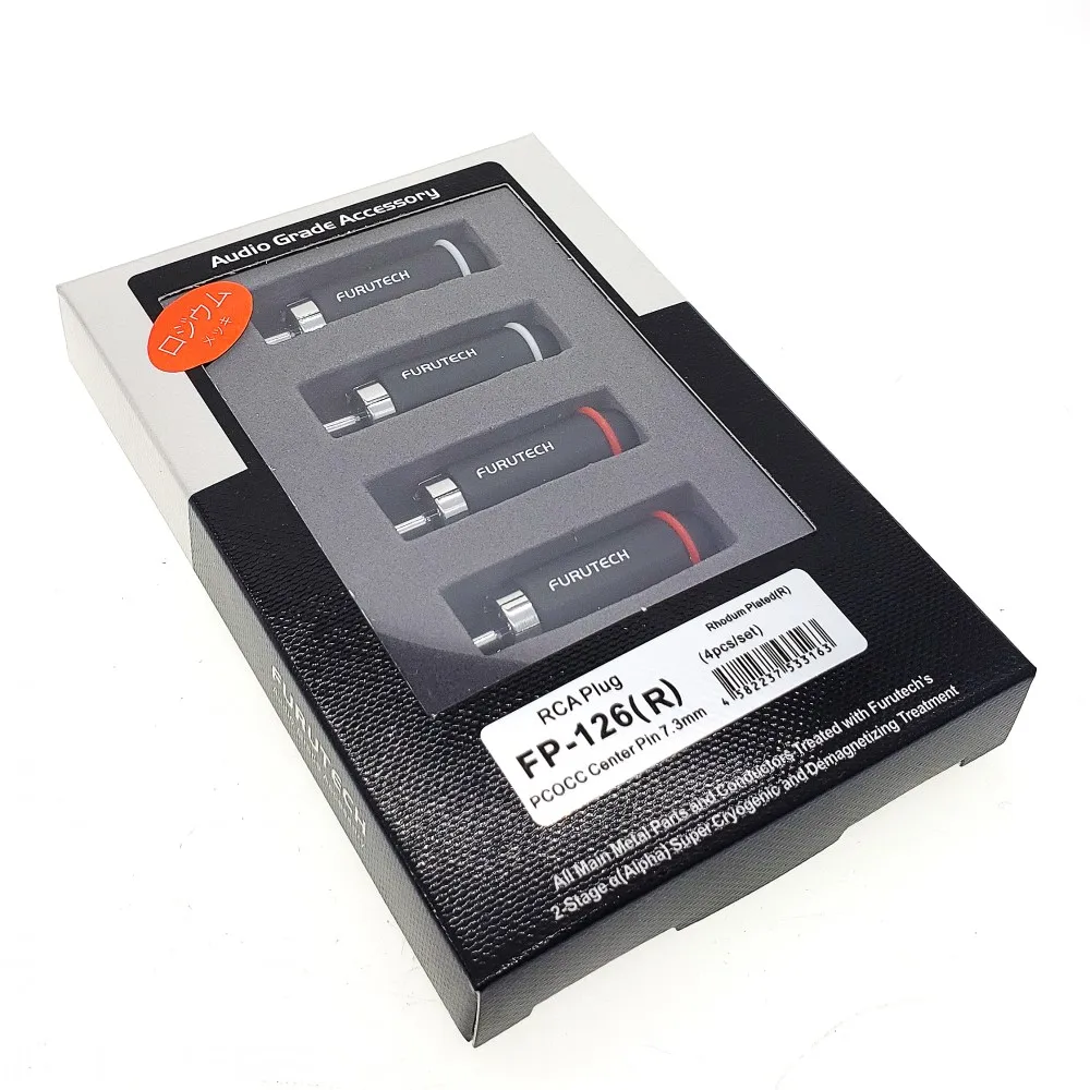 FURUTECH FP 126(G) RCA разъем Родий/позолоченный 126 (R) PCOCC Центральный штифт hifi hi end