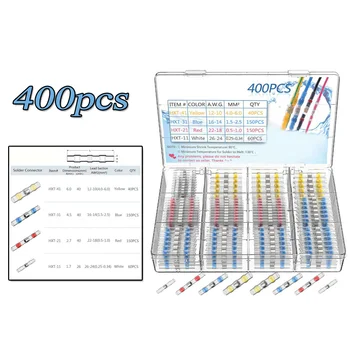 

Connector Terminals Waterproof With Storage Box Tube Motorcycle 400pcs