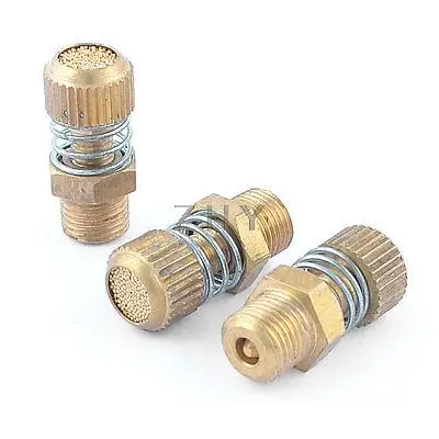 

3pcs Adjustable Pneumatic Muffler Silencer 3/8" Male Threaded for Valve