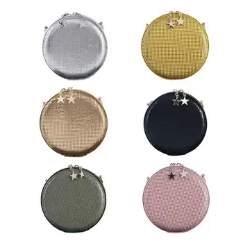 

Women Fashion Round Handbag Evening Party Bridal Clutch Bag Lady Female Elegant Shoulder Crossbody Bag Prom Wedding Purse