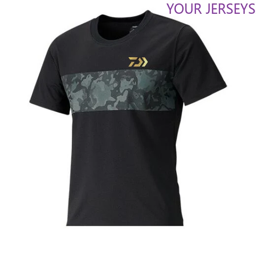 

New 2020 Summer Outdoor Sunscreen Cycling Fishing Clothing Breathable Anti-Mosquito Short Sleeve Quick-Drying Shirt DAIWA Pesca