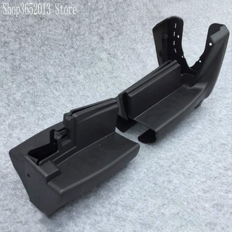 Черная пластиковая педаль для ног Защитная крышка боковой педали угловой пакет