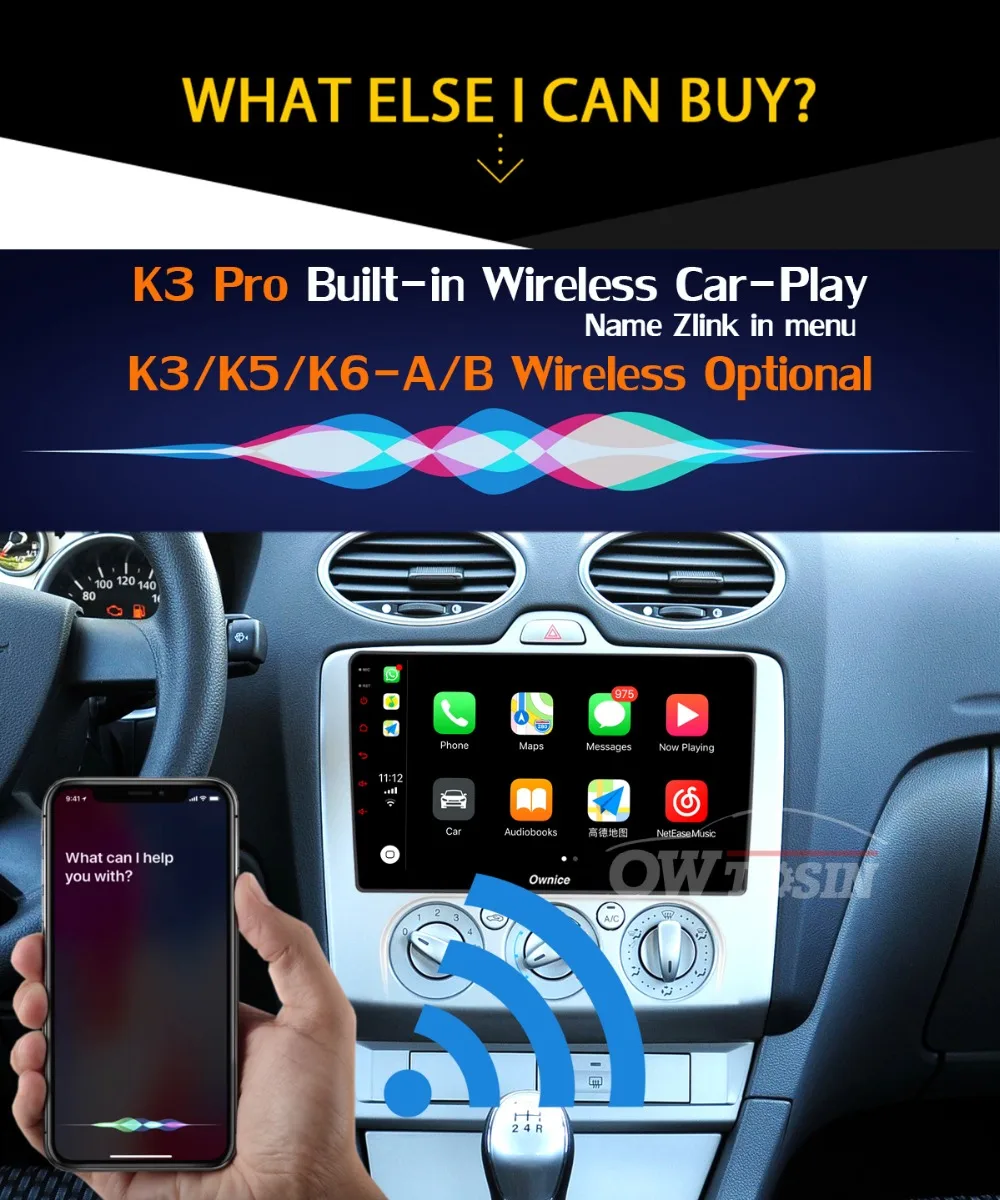 Flash Deal 360°4×AHD DVR Camera 4G+WiFi Android 9.0 4G+64G GPS Radio CarPlay DSP Car Multimedia Player for Ford Focus 2 MK2 AT MT 2004-2014 32