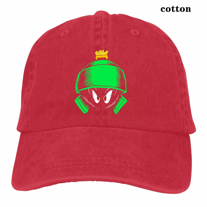 Marvin The Martian Looney ttes(2) бейсболка для мужчин и женщин, кепки для водителя грузовика, модная Регулируемая Кепка - Цвет: 3-Red