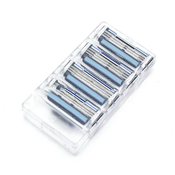 

4pcs/Set New Useful 3 Layer Razor Blades Men Gile Mach Shaver Blade Replace Head Beauty Beard Refills Cartridge Shaving Blades