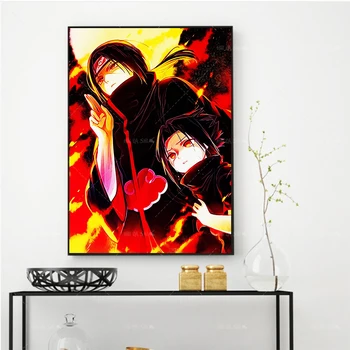 

Home Decor Anime Poster Naruto Brothers Wall Art HD Prints Pictures Modular Bedroom Canvas Painting Corridor Living Room Cuadros