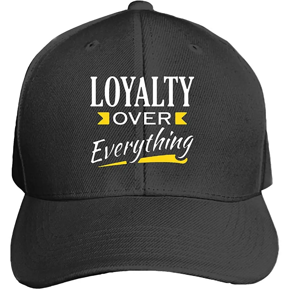 EIGTU Unisex Loyalty Over Everything Dad Hat Baseball Cap Adjustable Trucker Hats |
