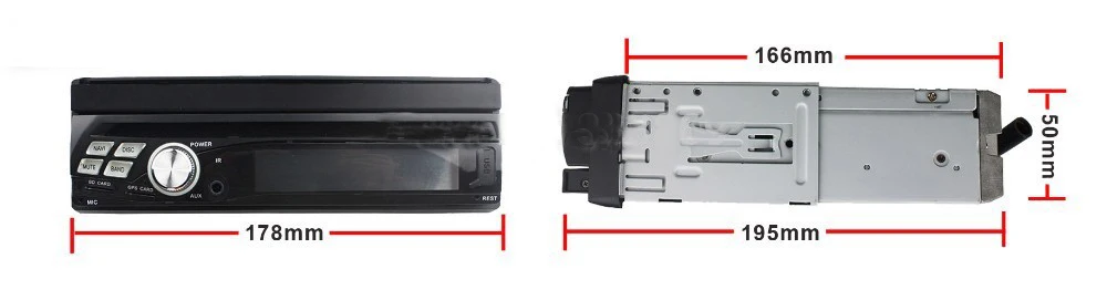 Sale DSP 1din 7" Android 9.0 Octa Core Universal Car DVD Player Radio GPS Bluetooth 4.2 WIFI USB Mirror link Car multimedia head Unit 8