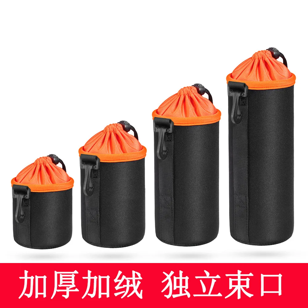 

CamDress Photographic Accessory Functional dslr camera lens Case bags Shockproof Pouch For Canon Nikon Thicken slr Lens Bag