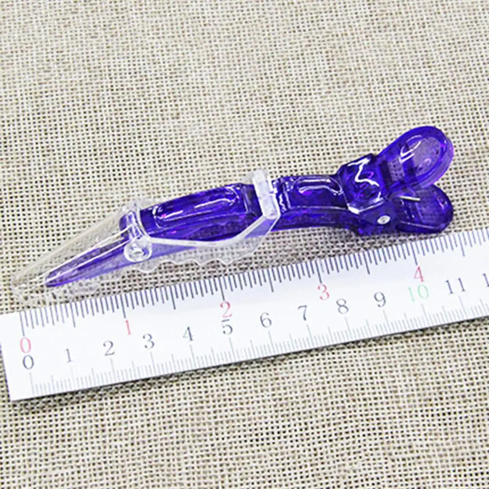 New Hot Plastic Transparent Alligator Hair Clamp Clip Hairdressing Salon Hair Styling Tools 1 New Hot Plastic Transparent Alligator Hair Clamp Clip Hairdressing Salon Hair Styling Tools 4