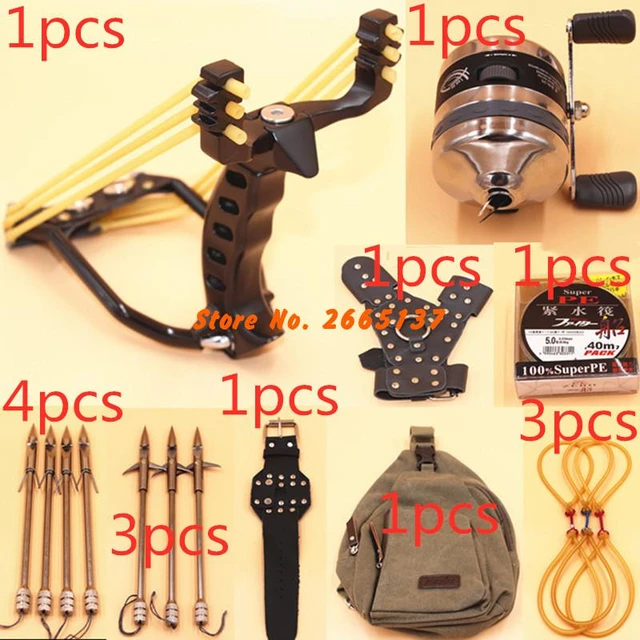 Professional Outdoor Fishing Slingshot Golden Assassin Fish Dart Heavy Slingshot  Shooting Fish Set Fishing Rod Hunting - Bow & Arrow - AliExpress