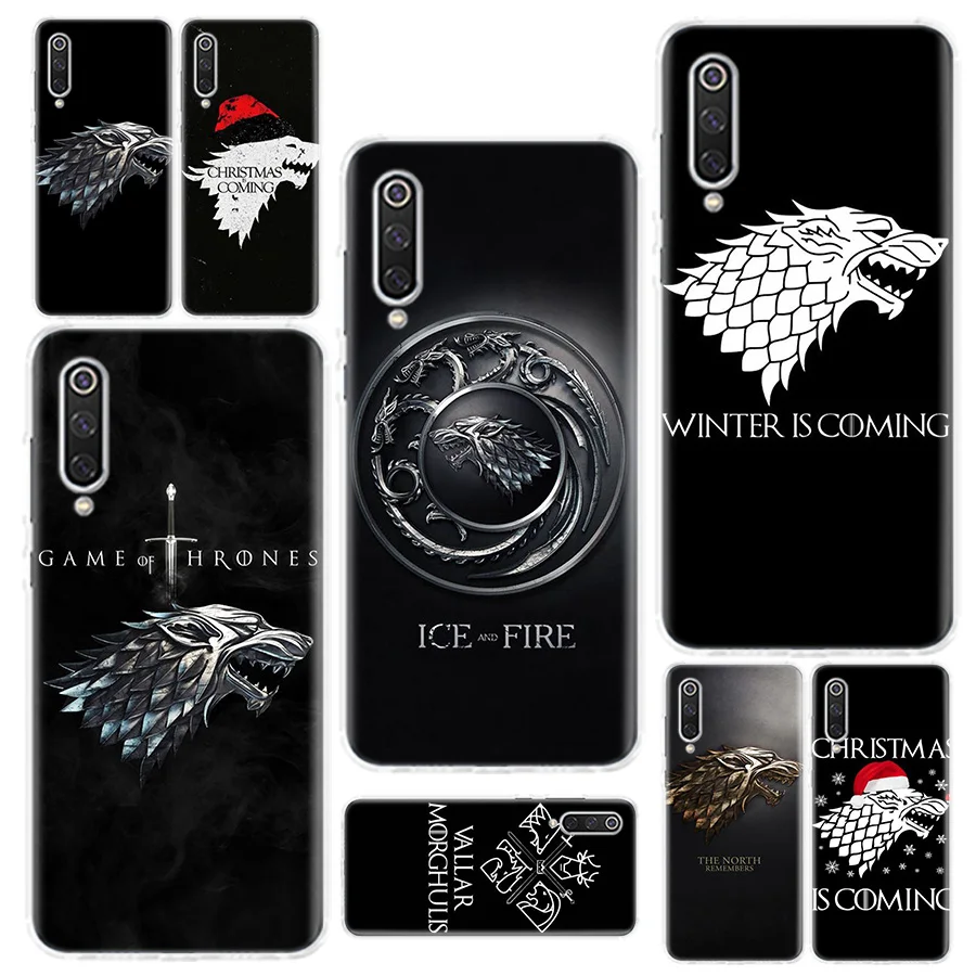 

Game of Thrones Wolf Pattern Phone Case For Redmi 4 4A 4X 5 5A 6 6A 7 Y3 7A 8 K20 K30 S2 Y3 Note 4 5 6 7 8 5 Plus Phone Cover