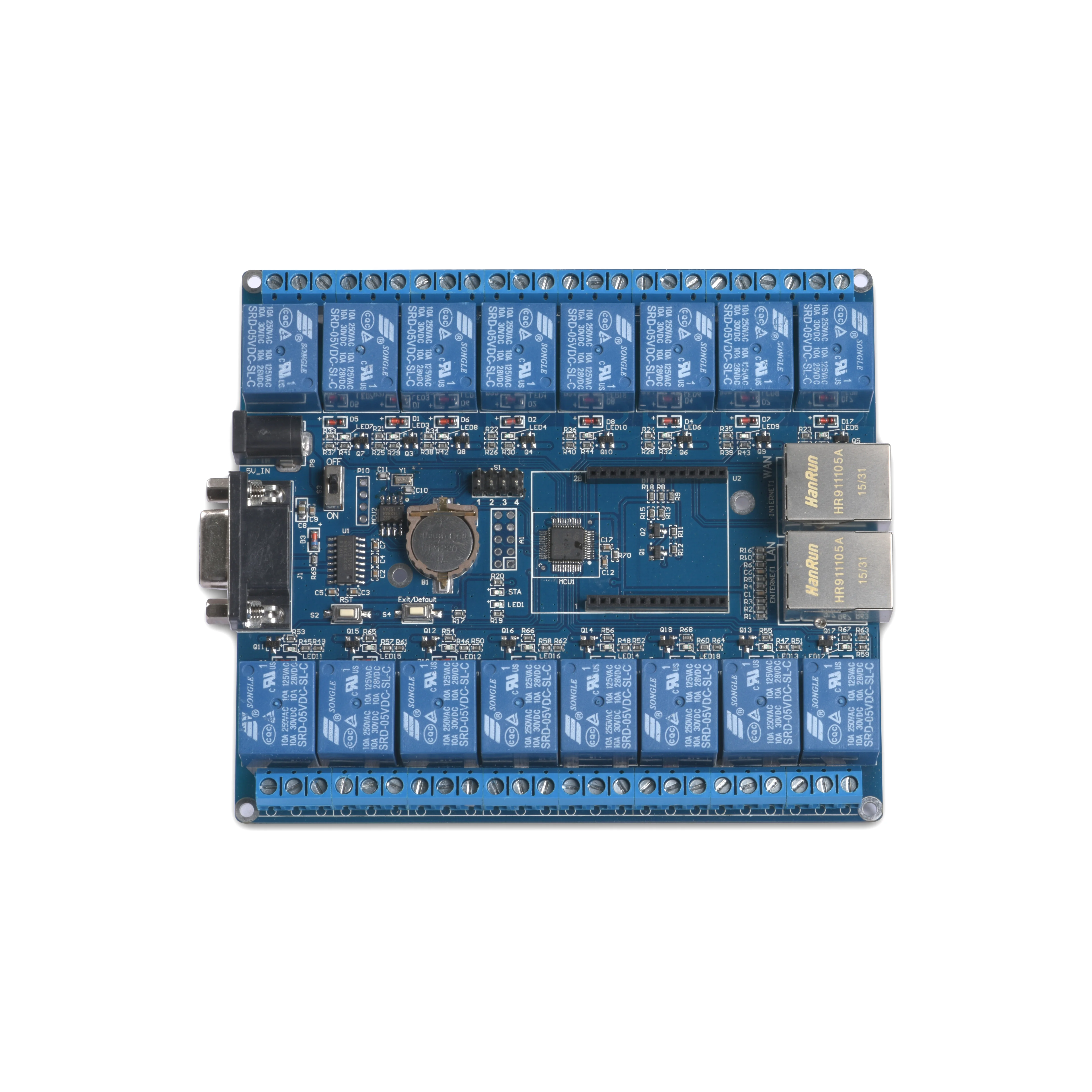 

Remote power switch relay 16 channels with ce fcc rohs