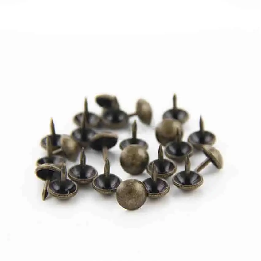 

8*10mm 50pcs/lot Iron Mini Thumb Tack Creative Round Head Pin Thumbtack Home Furniture Chair Sofa Decoration Pushpin Supplies