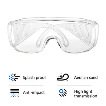 

Anti Drool-proof Goggles Anti Virus Glasses Unisex High Definition Fog Blocking Anti-dust Anti-droplets Adjustable Eyewear Mask*