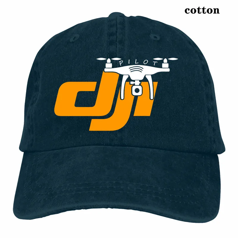 DJI PILOT бейсбольная кепка для мужчин и женщин, Кепка для водителя грузовика, модная Регулируемая Кепка - Цвет: 3-Navy