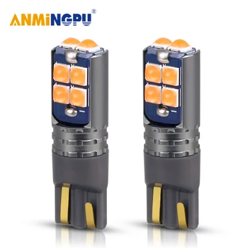 

ANMINGPU 2PCS Signal Lamp W5W T10 LED 3030SMD 168 194 Led Bulbs Clearance Light Reading Lights Interior Lights Dome Light 12V