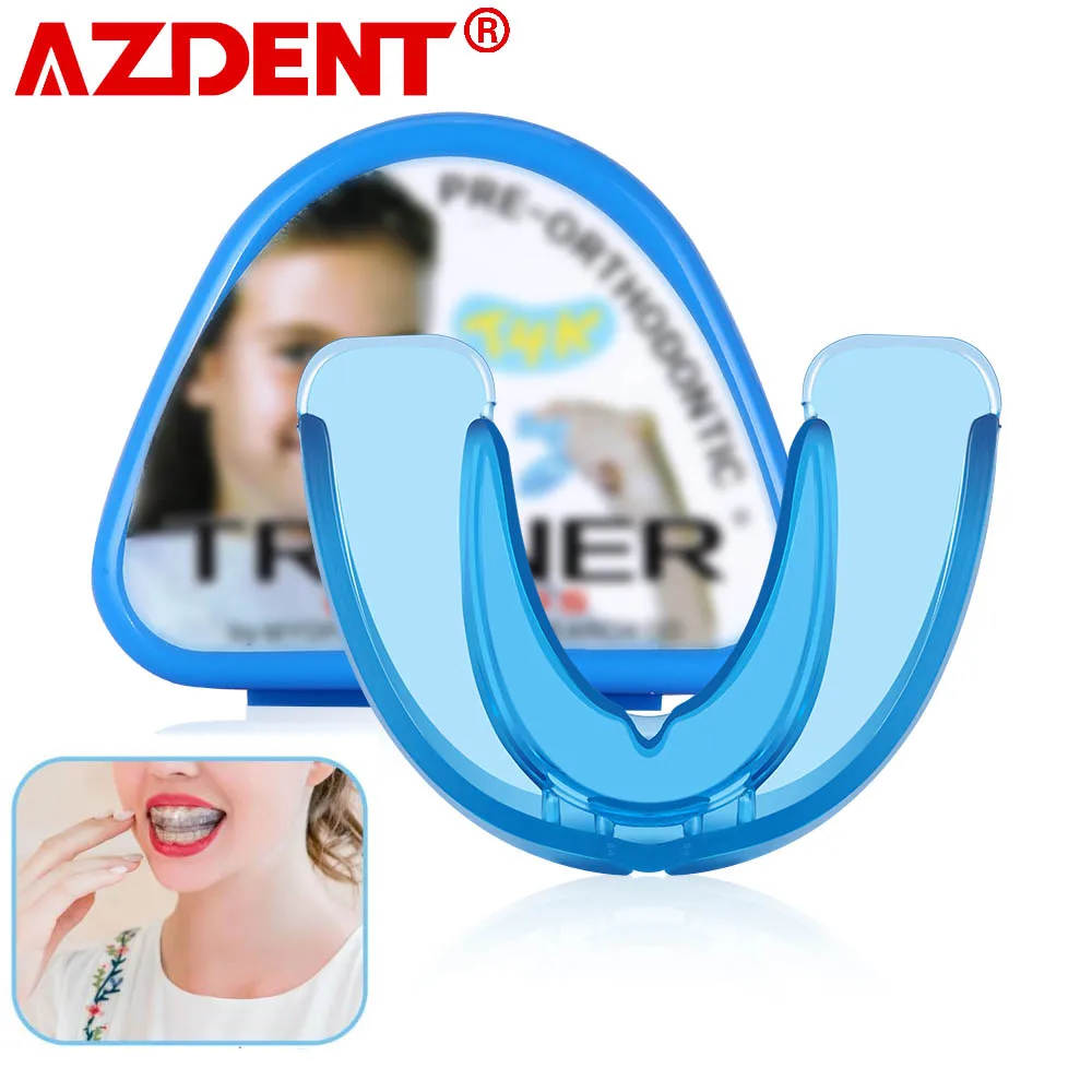 612 Years Old Azdent Dental Silicone Mouthguard Straighten Tooth Tray