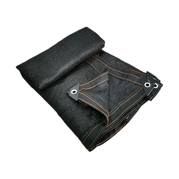 

Sun Shade Sail Black Sunshade Net Outdoor Garden Sunblock Shade Cloth Patio Cover Anti-UV Car Cover