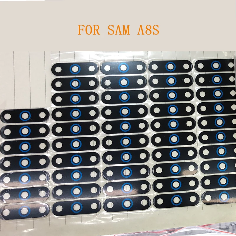 10 30 50 шт A8S стекло объектив камеры с клеем, стикер Замена для SAM A8S