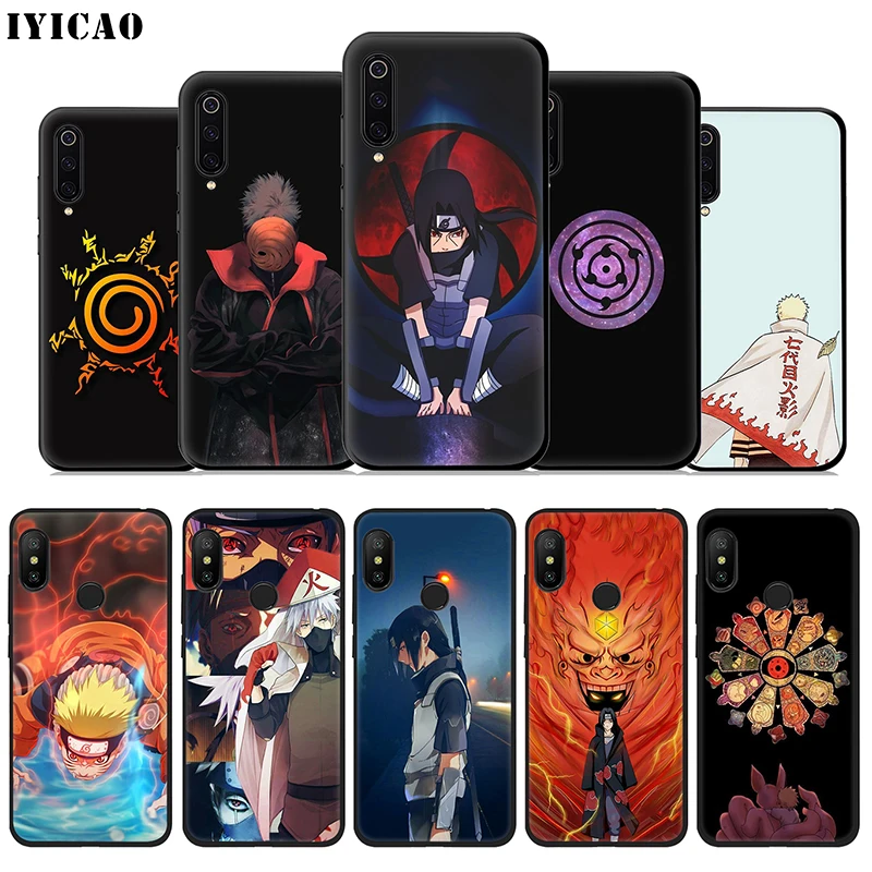 IYICAO крутой Аниме Наруто мягкий чехол для Xiaomi Mi A3 A2 A1 10 9T CC9E CC9 9 8 6 Se Lite F1 5X 6X MiA1 MiA2 MiA3 |