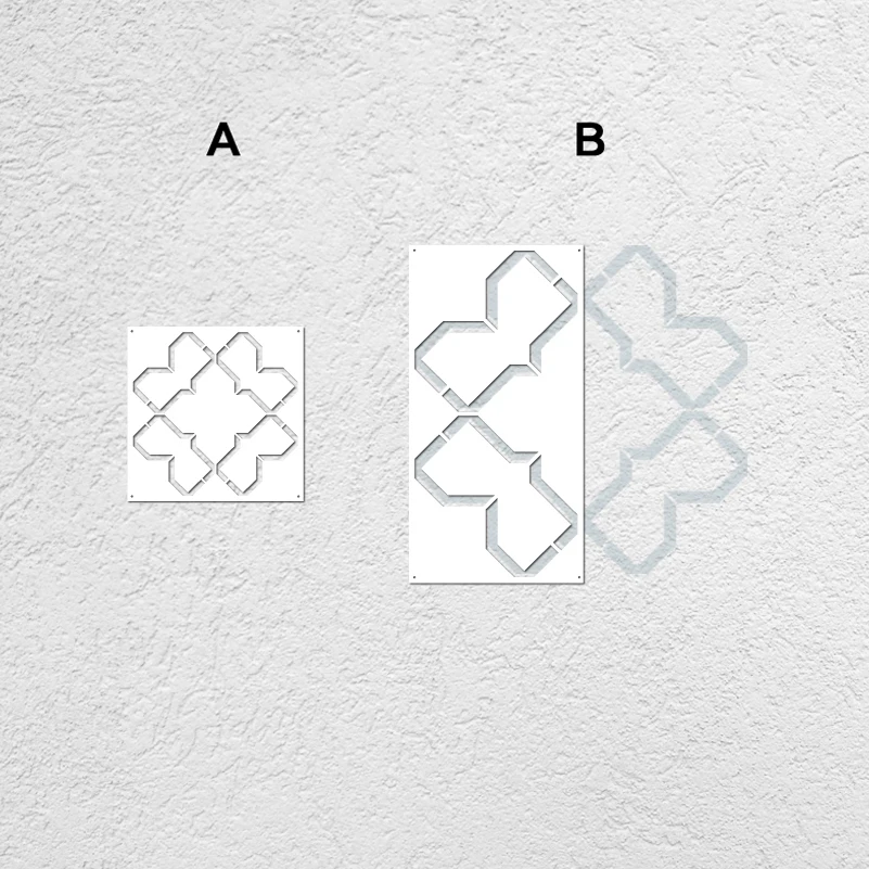 70cm Ivy Leaf Vine Stencil - Large Reusable Mandala Template For Wall, Floor, Tile & Furniture Painting