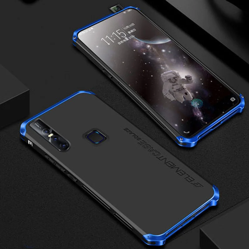 Металлический каркас для телефона Крышка для VIVO V15 v15 тонкий жесткий алюминиевый Гибридный чехол из поликарбоната для VIVO V 15 ЧЕХОЛ ДЛЯ VIVO V1 5 Funda