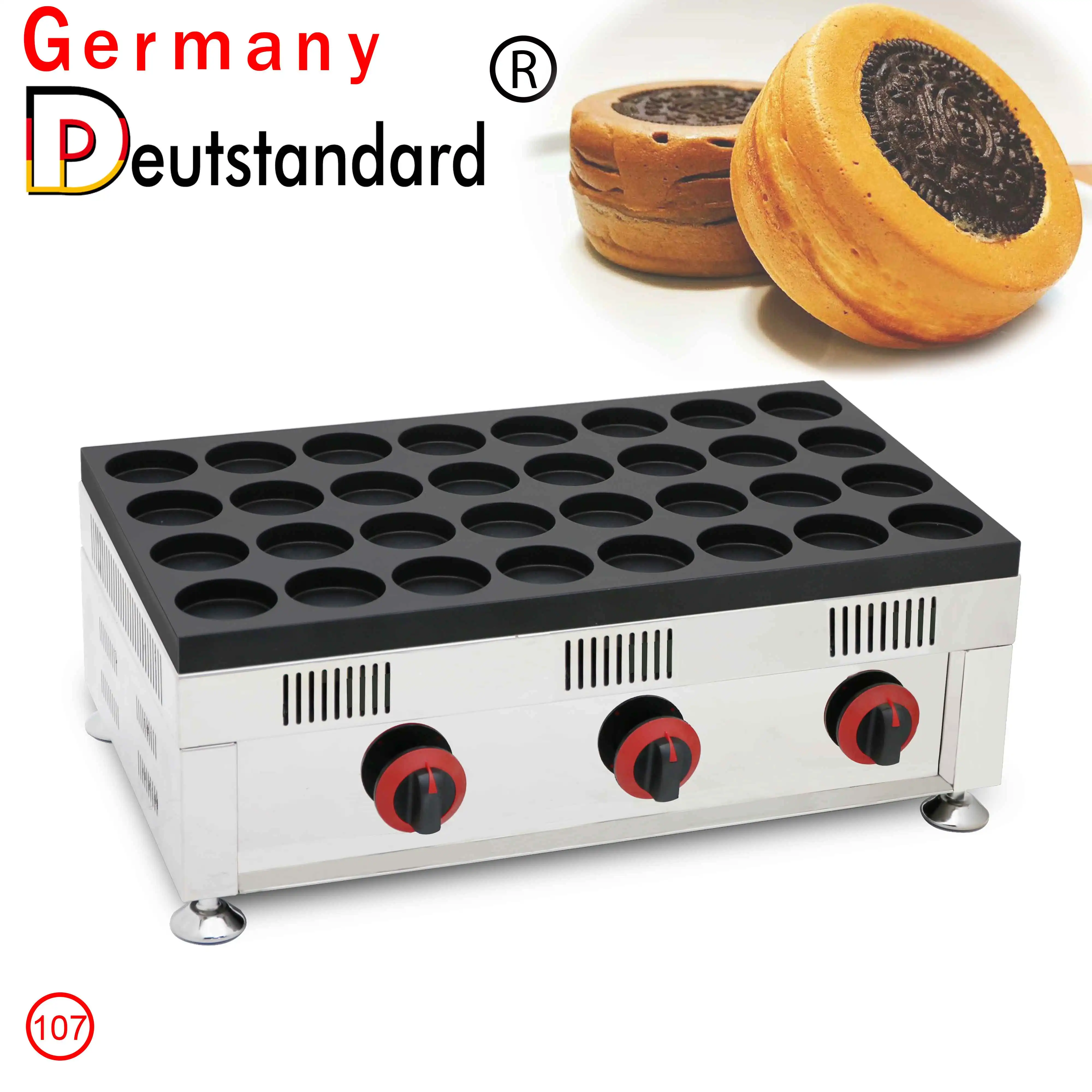 32 Holes Gas Red Bean Cake Maker Wheel Pie Cake Obanyaki Making Machine  Waffle Snack Machine Bakery Equipment With High Quality adjustable dowel maker 8mm 20mm electric drill carbide inserts dowel maker high speed dowel cutter dowel plate metric 8 holes