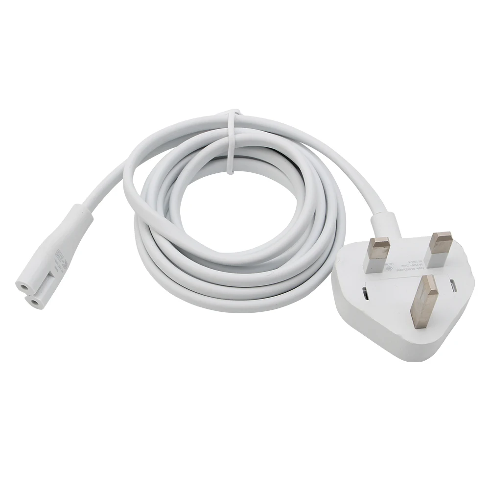Standard: EU 1 PC 622-0301 AC Power Cord Cable Plug For Apple TV Mac Mini Time Capsule Laliva Plugs 