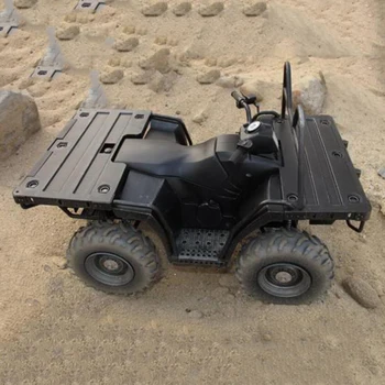 

Motorcycle model ATV 1/6 Soldier Figure Scene Accessories Off-road Motorbike Racing Vehicles Black Color Model for 12'' Figure