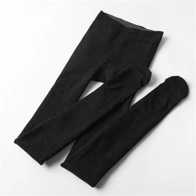 Dark Gray 2 Высокая талия, пуш-ап, хлопок, длинные бархатные женские леггинсы для женщин пикантные однотонные тренировочные брюки, леггинсы для фитнеса, Демисезонная обувь, Осень Одежда - Цвет: Dark Gray 2