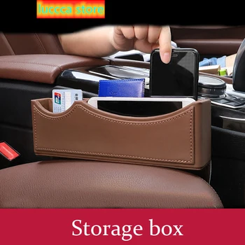 

For Mercedes Benz A B C E S Class GLC CLA CLS GLE GLS GLK Car Styling Gear Shift Side Storage Box Holder Phone Box Accessories