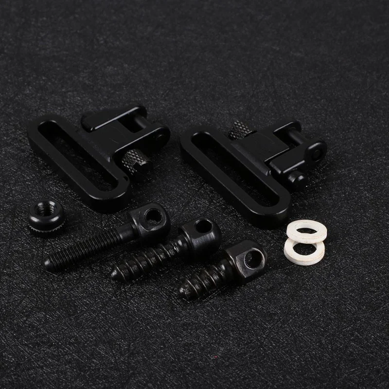 2 PCS Durable Climbing Strap Outdoor Accessory Buckle With Screw Type Quick Release Buckle Safe Tool