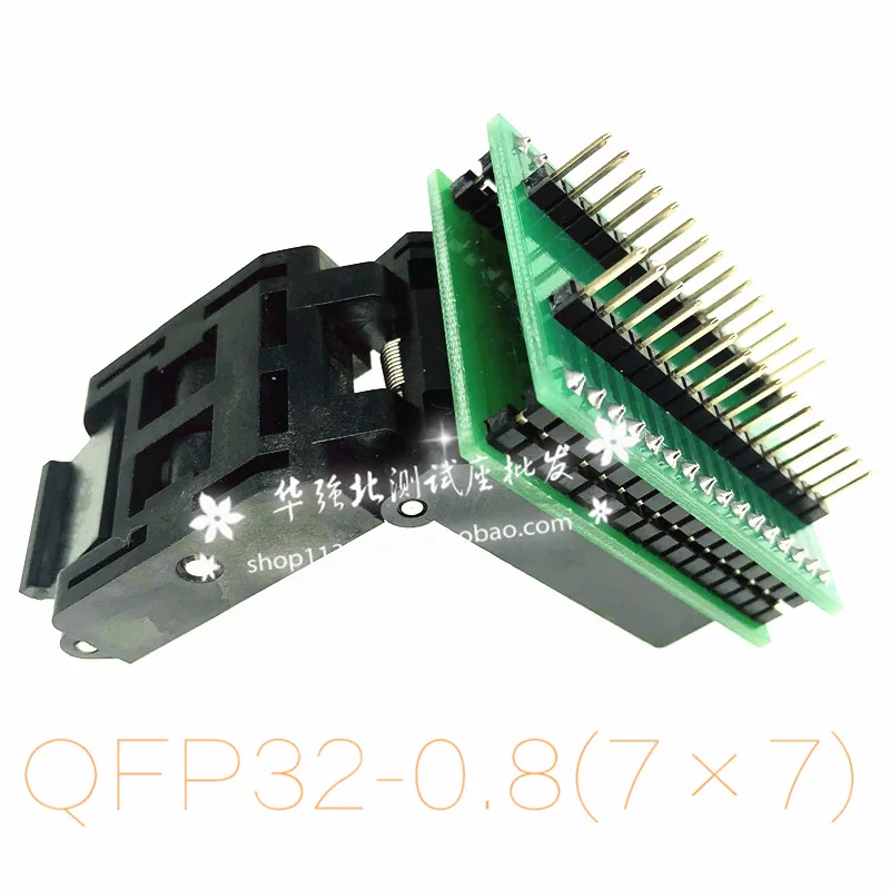 LQFP32 тестовое гнездо IC адаптер преобразования программирования TQFP32 к DIP32/QFP32/SA636