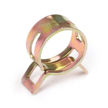 

For silicone Spring Clips For rubber hose ID 1/4" 6 mm Vacuum Fuel Oil Hose