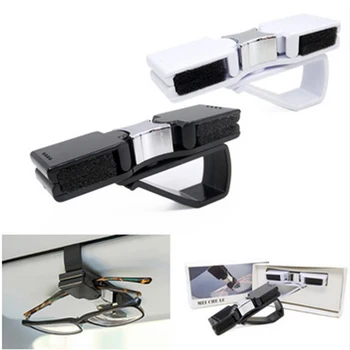 

1 pcs Car Sun Visor Clip Holder Car Glasses Sunglasses Eyeglass Card Clip for Audi a3 a4 a5 a6 s4 s5 s6 s7 q3 q5 q7 c5 c6 b6 b7