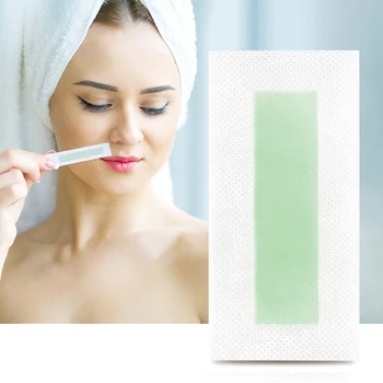 

24Pcs New Hot Face Body Hair Removal Remover Depilatory Wax Strips Papers Waxing Nonwoven Wholesale And Dropship