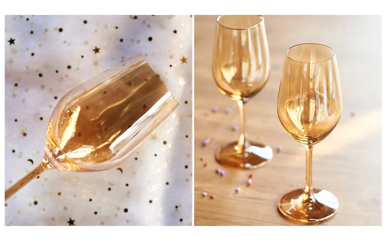 Золотой Цвет Бокал Для Вина Кристалл красное вино бокал набор вина большой емкости бокал для вина и графин рюмка бокал для шампанского es